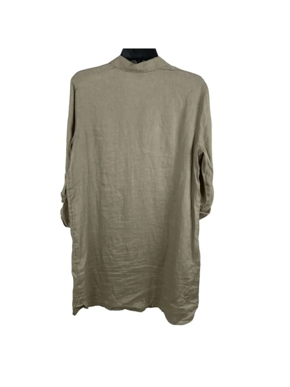 J.Jill Women Button Down Long Sleeve Linen Top Tunic Size XS